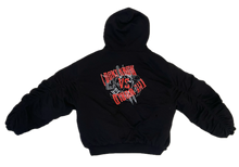 Load image into Gallery viewer, IDK VS THE WORLD FLEECE BOMBER HOODIE
