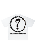 Load image into Gallery viewer, White &quot;Have faith in the unknown&quot;
